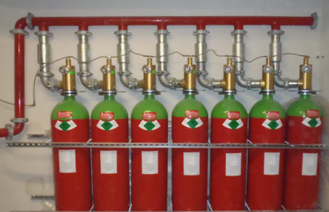 Agentes extintores gaseosos sustitutivos de los halones