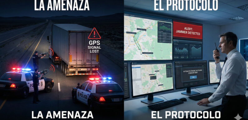 Apagón GPS y Retenes Fantasma: Cómo Blindar tu Logística Contra el Robo a Transporte en 2026