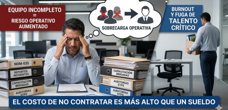 El costo de la sobrecarga: Por qué no cubrir vacantes en Seguridad es tu mayor riesgo operativo