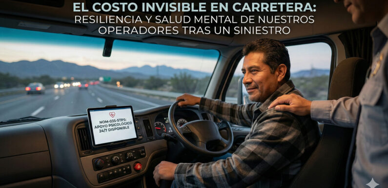 El Costo Invisible en Carretera: Resiliencia y Salud Mental de Nuestros Operadores Tras un Siniestro