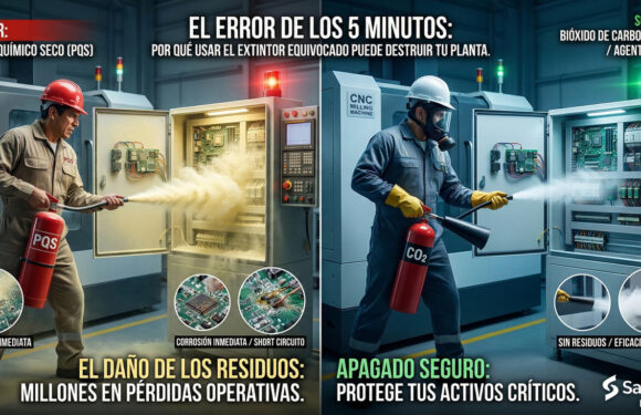 El error de los 5 minutos: Por qué usar el extintor equivocado puede destruir tu planta