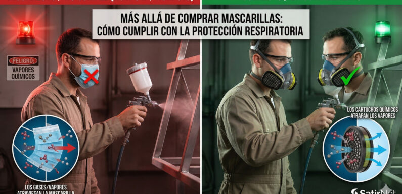Más allá de comprar mascarillas: Cómo cumplir realmente con la Protección Respiratoria (NOM-017 y NOM-010)