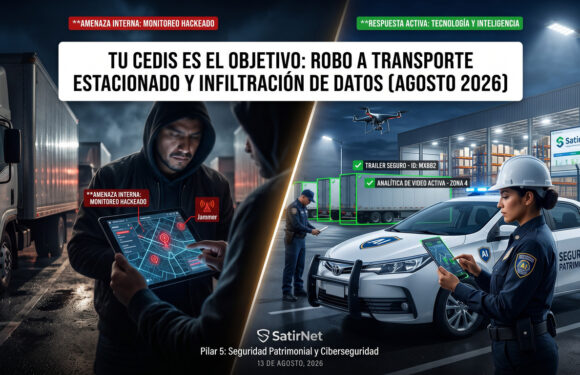 El nuevo «Blanco Fácil» de la logística: Por qué el 40% de los robos de carga ocurren con el camión estacionado (y cómo blindar tus esperas en CEDIS)
