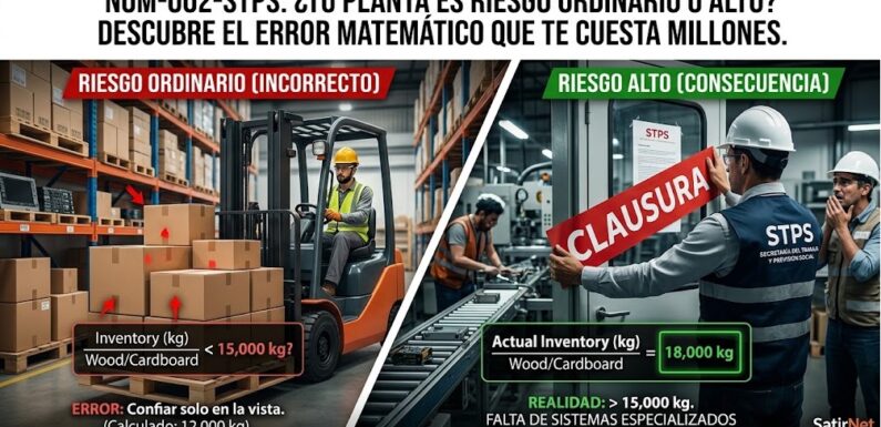¿Ordinario o Alto? El error matemático en la NOM-002-STPS que te puede costar la clausura (Incluye Casos Prácticos)