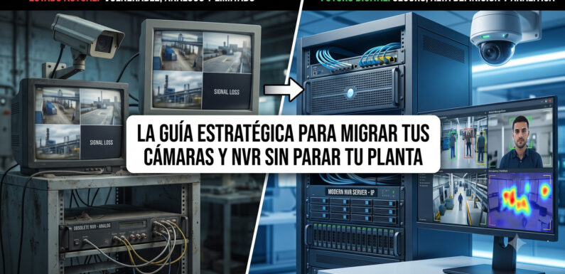 El punto ciego de tu almacén: Por qué tus cámaras viejas y NVRs obsoletos amenazan tu seguridad patrimonial