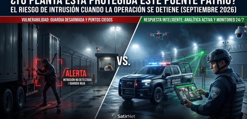 Protocolo «Puente Patrio»: Por qué el 65% de los robos a naves y CEDIS ocurren en fines de semana largos (y cómo blindar tu operación)