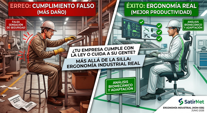 Más allá de comprar bancos: ¿Tu empresa cumple con la ergonomía o solo simula cumplir la «Ley Silla»?