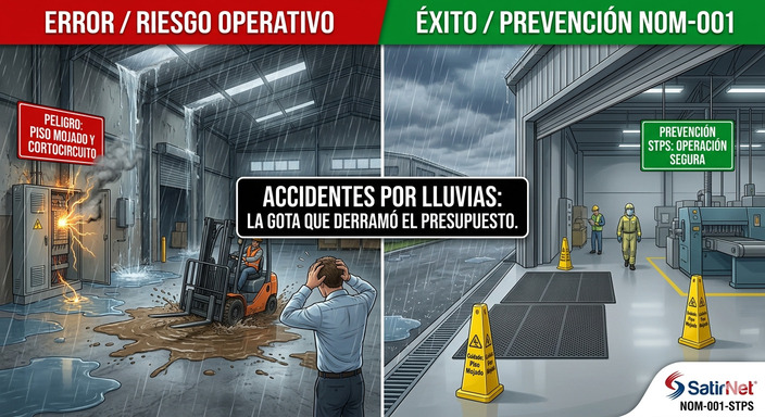 La gota que derramó el presupuesto: Cómo la temporada de lluvias dispara tus accidentes (y multas)