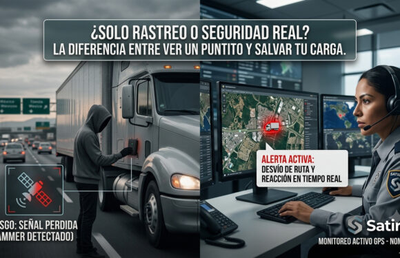 El espejismo del GPS: Por qué ver un «puntito en el mapa» no evitará el robo de tu mercancía este verano