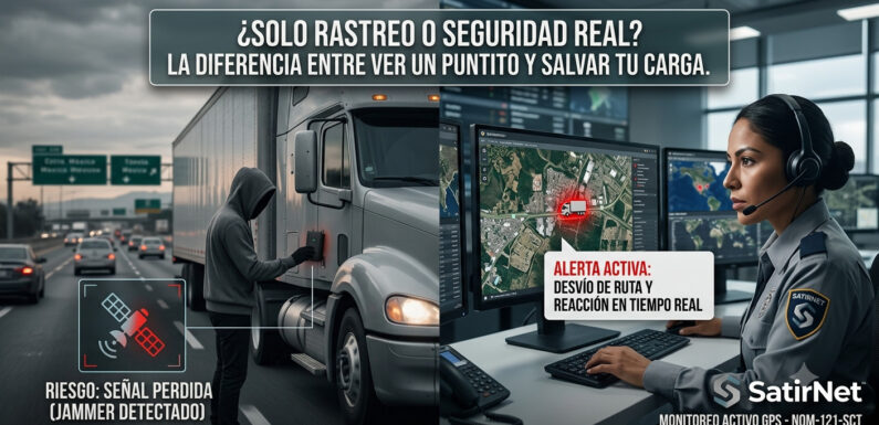 El espejismo del GPS: Por qué ver un «puntito en el mapa» no evitará el robo de tu mercancía este verano
