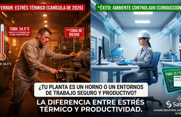 El horno industrial: Cómo la Canícula destruye tu productividad (y qué te exige la NOM-015-STPS)