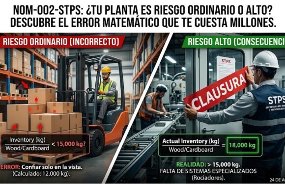 ¿Ordinario o Alto? El error matemático en la NOM-002-STPS que te puede costar la clausura (Incluye Casos Prácticos)