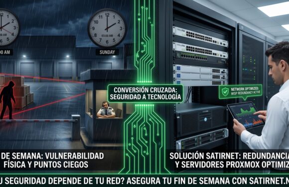 El punto ciego del fin de semana: Por qué tu seguridad física depende 100% de tu infraestructura de red (y cómo resolverlo)
