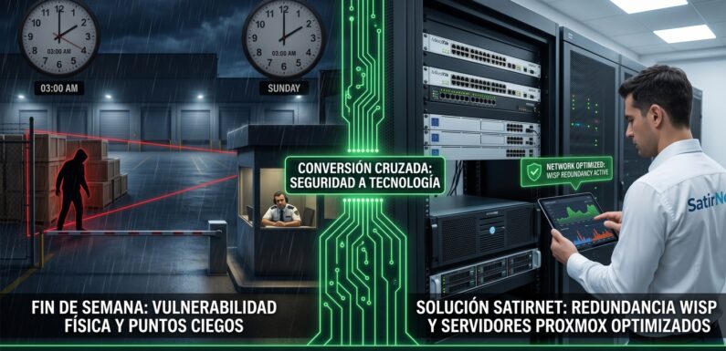 El punto ciego del fin de semana: Por qué tu seguridad física depende 100% de tu infraestructura de red (y cómo resolverlo)