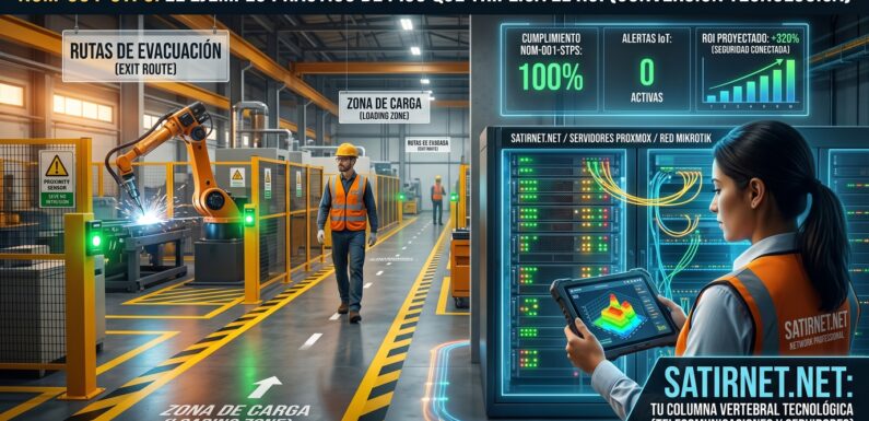 NOM-001-STPS en Manufactura: El Ejemplo Práctico (y Tecnológico) para Evitar Multas y Accidentes